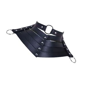 Black Leather Choker Necklace